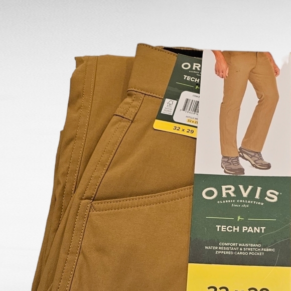 Orvis Trek Pants Mens 32 x 29 - Picture 5 of 10
